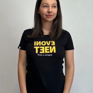 Camiseta adolescente Inove Teen em Aplique e Bordado