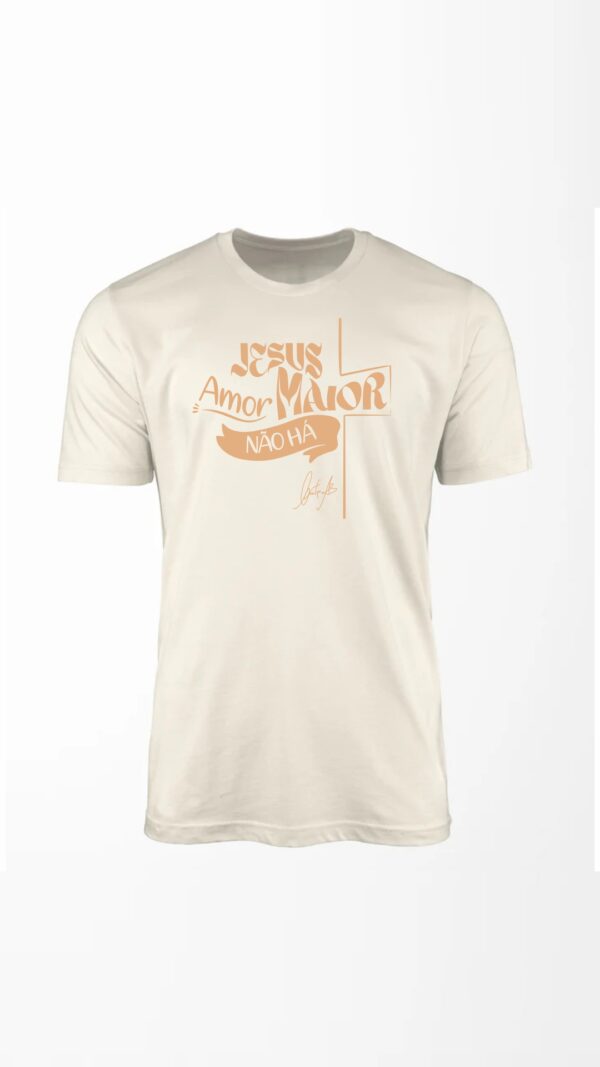 Camiseta Cintia Alves Jesus Amor Maior Não Há - Image 2
