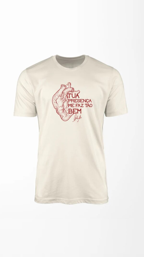 Camiseta Cintia Alves Tua Presença Me Faz Tão Bem - Image 2