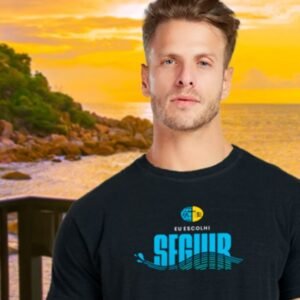 Camiseta Batismo Jovem Adventista Eu Escolhi Seguir