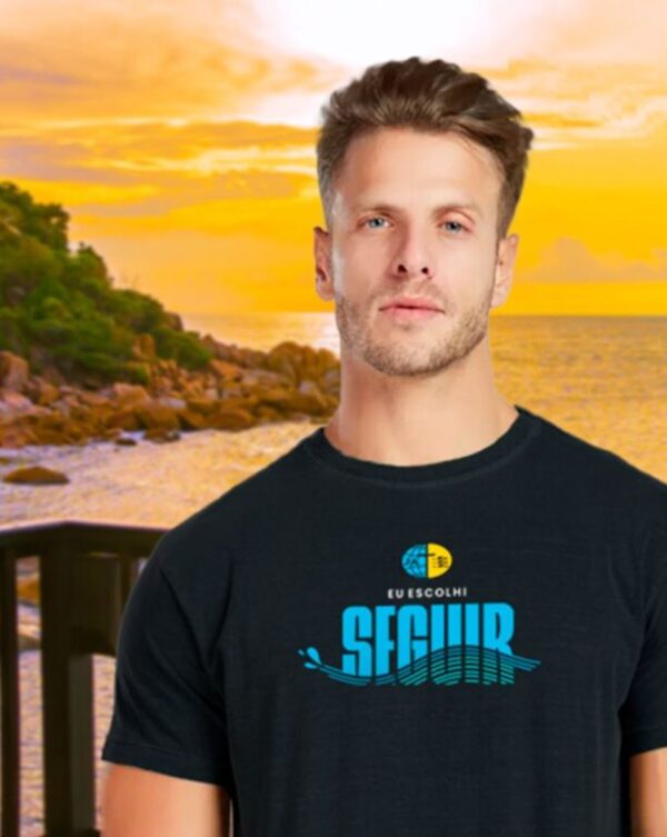 Camiseta Batismo Jovem Adventista Eu Escolhi Seguir