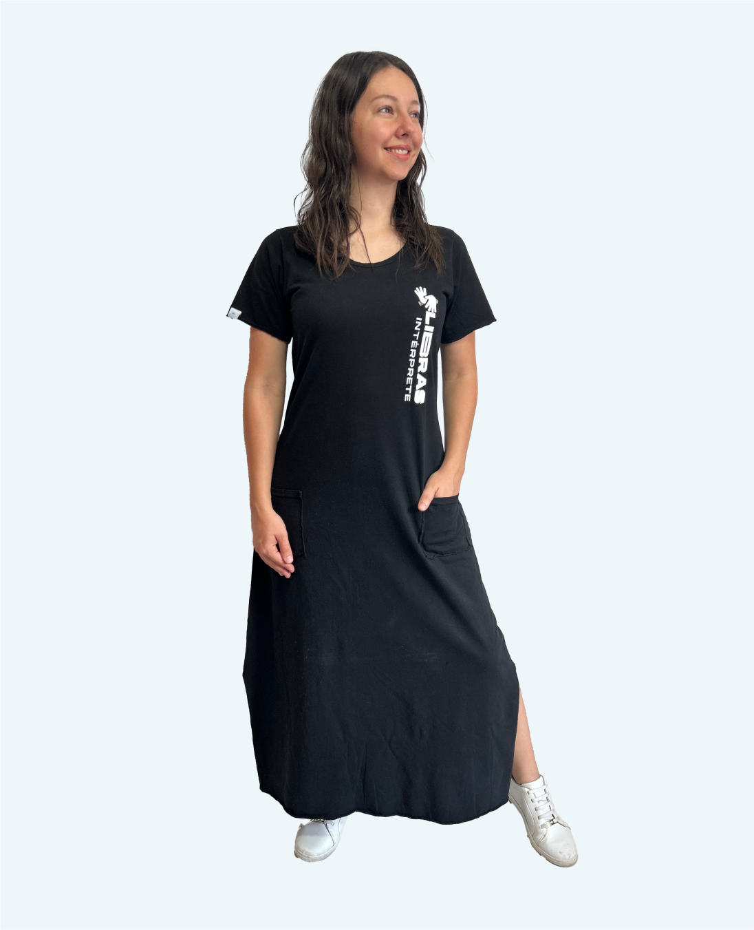 Vestido Lingua Brasileira de Sinais (Libras) - Coletivo